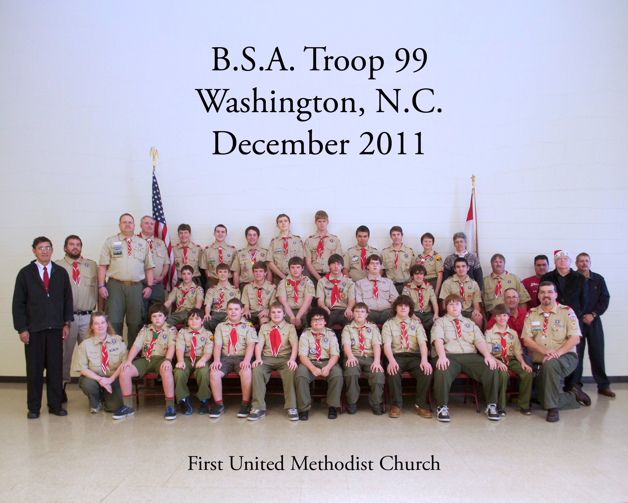 BSA Troop 99 - Washington, NC - December 2011